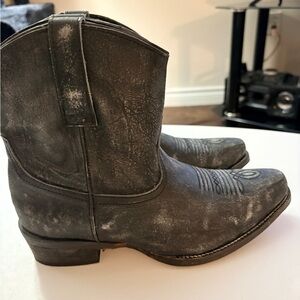 Roper Black Ankle Boots
